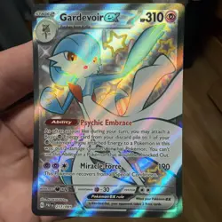 Pokemon TCG Gardevoir Ex 217/091 Shiny Ultra Rare Paldean Fates 2024 NM - Image 5