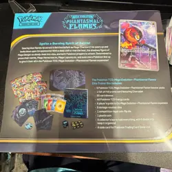 Pokemon TCG: Phantasmal Flames Factory Sealed Elite Trainer Box - Image 2
