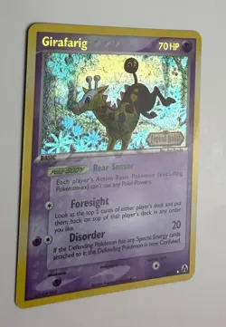 2006 POKEMON EX LEGEND MAKER GIRAFARIG 16/92 REVERSE STAMPED HOLO NM - Image 5