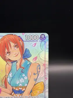 O-Nami OP05-062 SR Full Art Promo One Piece Illustration Box Vol. 1 NM - Image 4