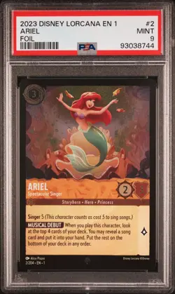 Disney Lorcana The First Chapter EN1 PSA 9 Foil Graded TCG - Your Pick Foil! - Image 2