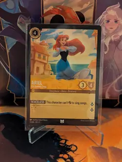 Disney Lorcana First Chapter Ariel - On Human Legs 1 /204 Uncommon NM TCG - Image 1