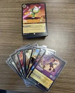 Disney Lorcana Reign Of Jafar Complete Set Including Legendaries All 204Non Foil - Image 1