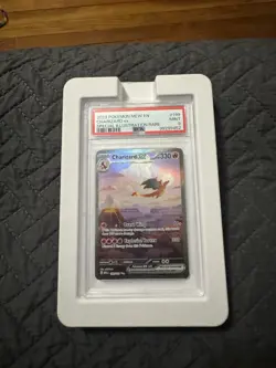 Pokemon TCG Charizard EX Scarlet & Violet 151 Card 199/165 PSA 9 - Image 1