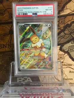 Eevee - 173 (Pokemon Center Exclusive) 173 Sv: Promo Cards Holo PSA 8 - Image 1
