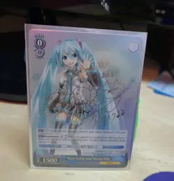 Weiss Schwarz card PD/S22-079X XR Hatsune Miku Japan - Image 1