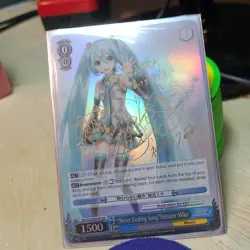Weiss Schwarz card PD/S22-079X XR Hatsune Miku Japan - Image 2