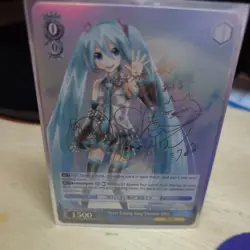 Weiss Schwarz card PD/S22-079X XR Hatsune Miku Japan - Image 4