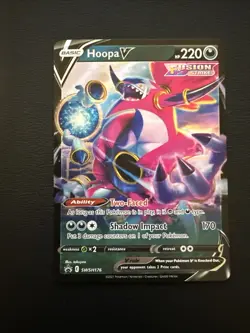 Hoopa V SWSH176 SWSH: Sword & Shield Promo Cards Holo - Image 1