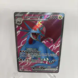 Pokemon TCG Salamence EX Full Art Holo Ultra Rare Card 177/159 - Image 1