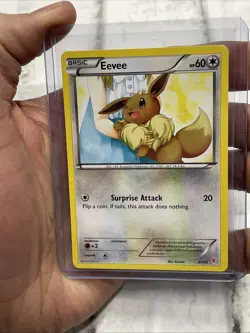 Eevee (21) 21/30 Common XY Trainer Kit: Sylveon & Noivern Normal NM Pokemon Card - Image 1