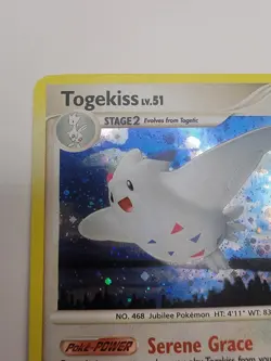Pokemon TCG Togekiss Non-Holo Rare Card 11/106 D&P Great Encounters - Image 3