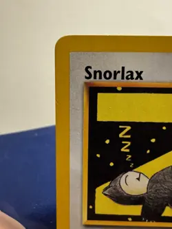 Pokemon TCG Snorlax 49 Black Star Promo Card 2002 LP - Image 3