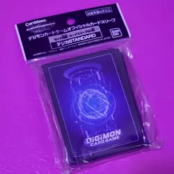 Digimon TCG Card Game Official Deck Protectors 60 ct Standard Back sleeves - Image 1
