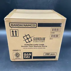 Gundam Card Game Booster Pack Newtype Rising GD01 English Box Case Sealed - Image 3