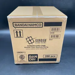 Gundam Card Game Booster Pack Newtype Rising GD01 English Box Case Sealed - Image 5
