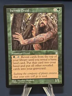 MTG - Magic The Gathering - Hermit Druid - Stronghold- NP/ LN Or BETTER! - Image 1