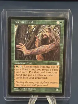 MTG - Magic The Gathering - Hermit Druid - Stronghold- NP/ LN Or BETTER! - Image 3