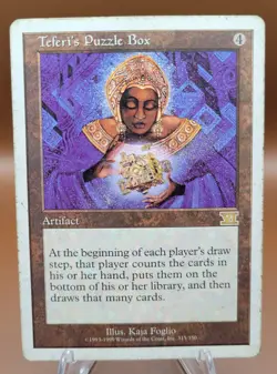 Teferi's Puzzle Box x1 MTG 6th Edition Sixth Magic Heavy Play HP English - Image 1