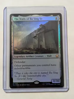 Reserved - MTG The Walls of Ba Sing Se Foil Avatar: The Last Airbender Magic 261 - Image 1