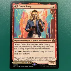 Gwen Stacy Ghost Spider Marvel's Spider-Man (SPM) MTG - Image 1