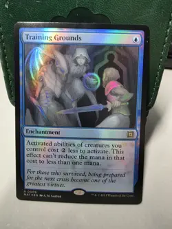 Training Grounds : MTG *FOIL* MOM: The Aftermath MAT #0009 / NM - Image 1