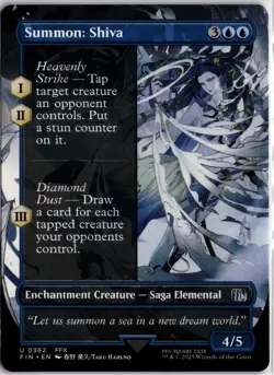 Summon: Shiva - Borderless (FIN) Final Fantasy #0362 - Image 1