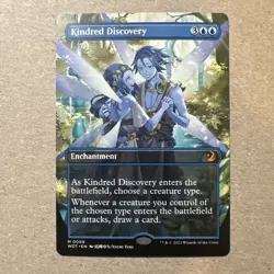 Kindred Discovery (Anime Borderless) Wilds of Eldraine: Enchanting Tales Regular - Image 1