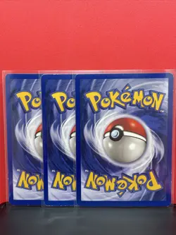 3X Pokemon Base Set # 47/102 Diglett - LP - Image 2