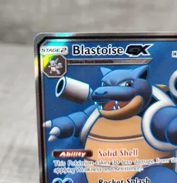 Pokemon TCG Blastoise GX SM189 Promo Holo NM !! - Image 3