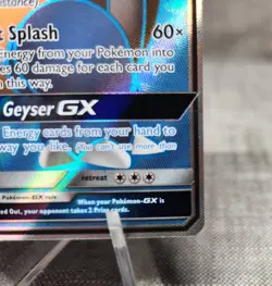 Pokemon TCG Blastoise GX SM189 Promo Holo NM !! - Image 5