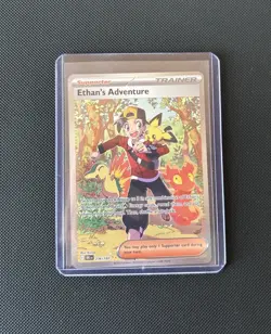 Ethan's Adventure SIR 236/182 : Destined Rivals Pokemon TCG NM - Image 1