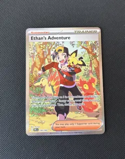 Ethan's Adventure SIR 236/182 : Destined Rivals Pokemon TCG NM - Image 2