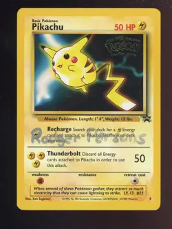 1999 Pokemon Game Movie Promo Pikachu Autographed by Rodger Parsons AUTO - Image 1