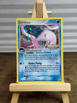 2006 Pokemon EX Legend Maker Gorebyss Reverse Holo Stamped #17/92 - Image 1