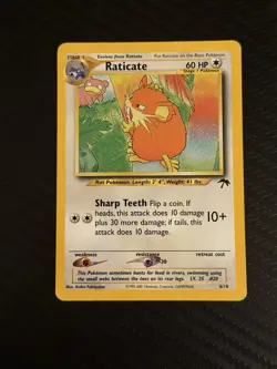 Pokemon TCG Southern Islands Lot Of 6 Holo Vileplume Ivysaur Lickitung Raticate - Image 4