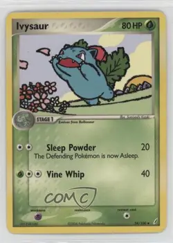 Ivysaur Pokemon EX Crystal Guardians #34 2006 - Image 1