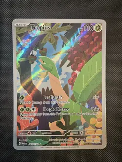 Tropius 195/193 Pokemon TCG S&V Paldea Evolved Illustration Rare English 195/193 - Image 1