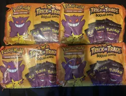 4 Bags of 40 Mini Packs Pokemon TCG Trick or Trade Booster Special Edition 2022 - Image 1