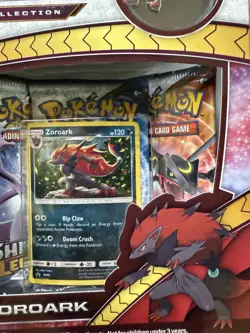 Pokemon TCG Shining Legends Pin Collection Box Zoroark - Brand New - Image 4