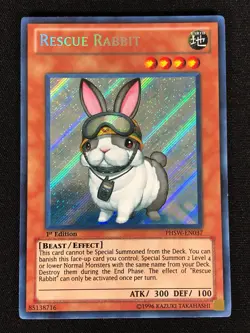 Yugioh Rescue Rabbit PHSW-EN037 1st Secret (NM) - Image 1