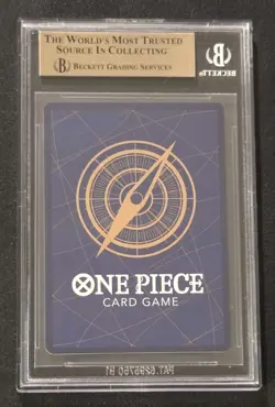 BGS 10 PRISTINE 2025 '25 ONE PIECE DAY MONKEY D LUFFY PROMO #P-110 JAPANESE TCG - Image 2