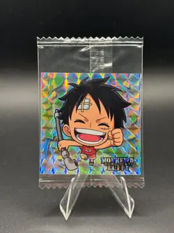 Monkey D. Luffy SW4-26 GR One Piece Wafer Sticker Japanese - Image 1