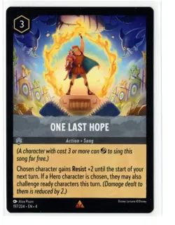 Disney Lorcana Ursula's Return One Last Hope 197/204 Rare NON-FOIL - Image 1