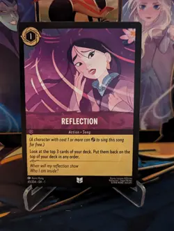 Disney Lorcana - 65/204 - Reflection (Uncommon) Non foil - Image 1