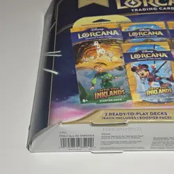 Disney Lorcana Costco Inklands Bundle Box Pirate Mickey Foil Promo New - Image 5