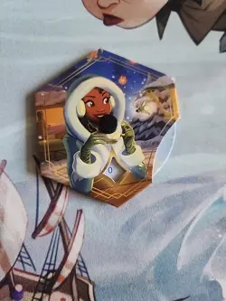 Disney Lorcana Winterspell League Promo Princess Tiana Lore Counter - Image 1