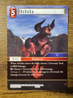 Final Fantasy Trading Cards Opus 18 XVIII Resurgence of Power *NON-FOIL* Singles - Image 2