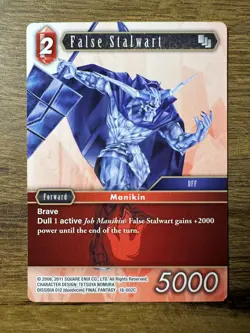 Final Fantasy Trading Cards Opus 18 XVIII Resurgence of Power *NON-FOIL* Singles - Image 3