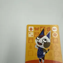 Purrl #361 - Amiibo Card - Animal Crossing Series 1 - Authentic Nintendo - Image 2